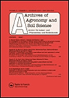 Archives of Agronomy and Soil Science雜志封面